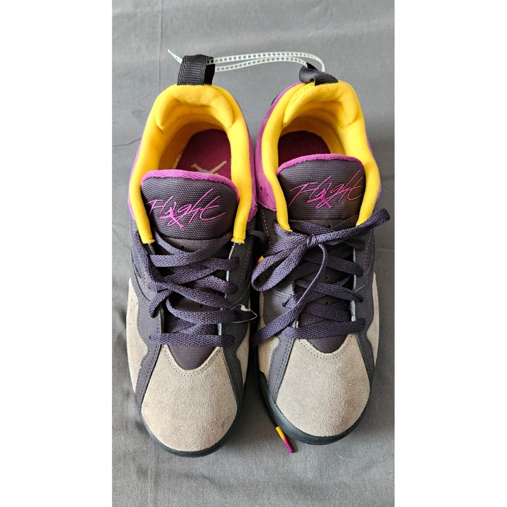 Jordan Air MVP 92 Oil Grey Viotech Purple Yellow Black Gray 8.5 New